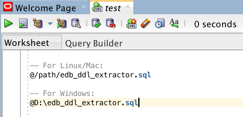 enter the path for linux or windows