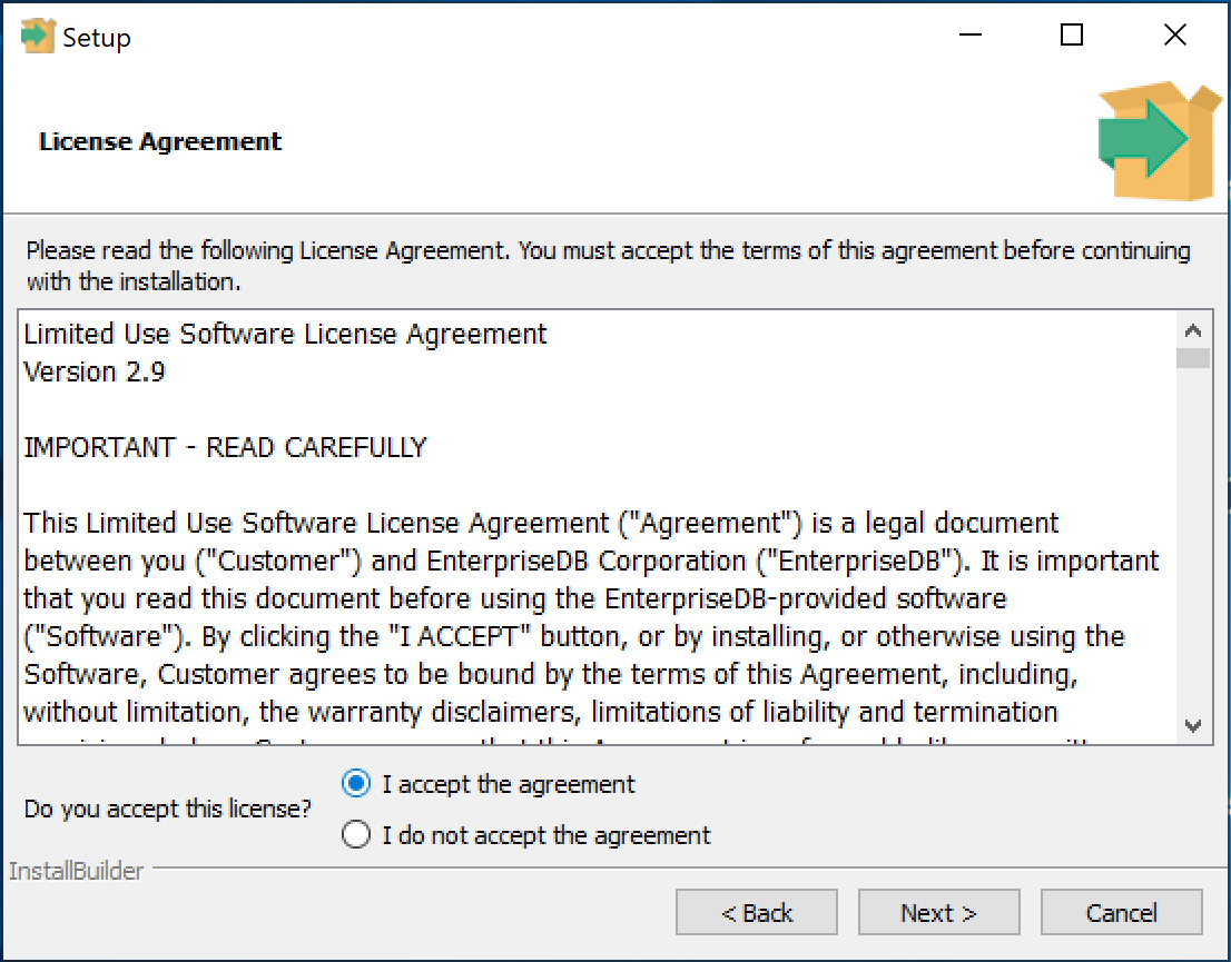 The PEM license agreement