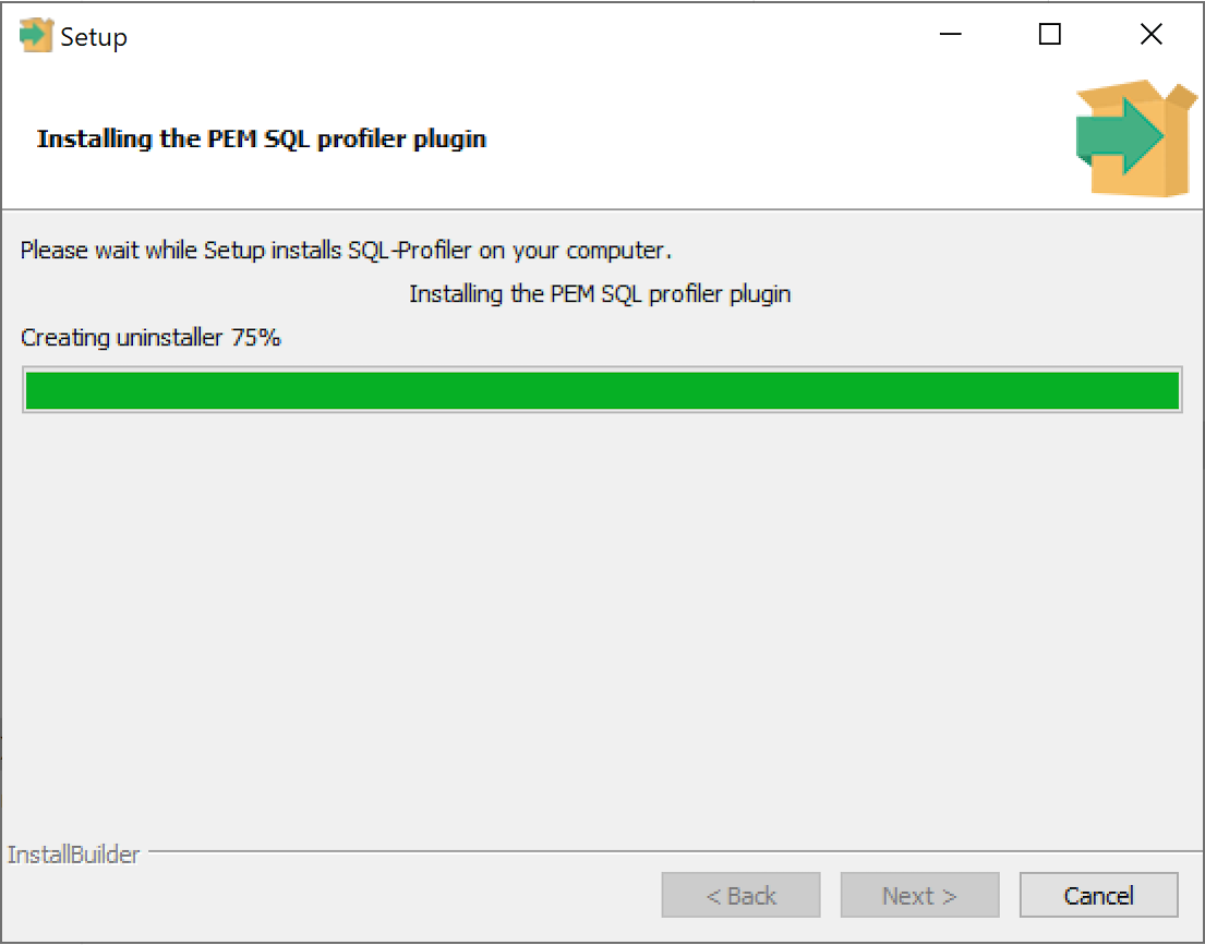 Installing the SQL Profiler plugin