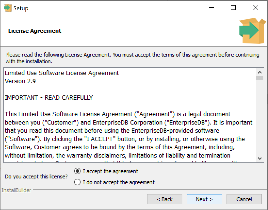 The SQL Profiler License Agreement