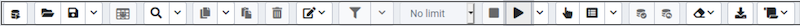 Query Tool Toolbar