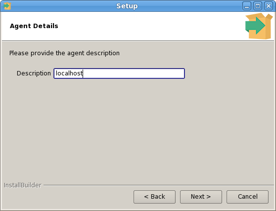 Specify a descriptive name for the PEM agent